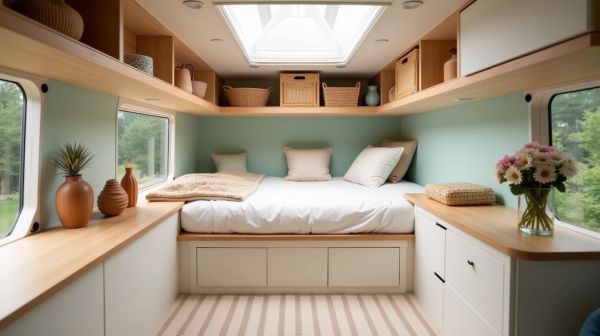Le lit peigne : une solution d'aménagement surprenante pour votre van